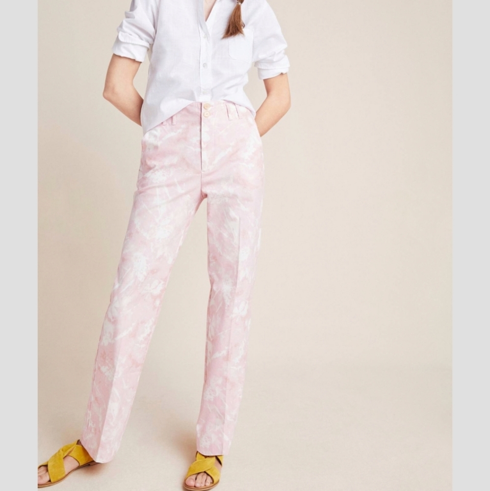 Anthropologie Jamie High-Waist Trousers NWT